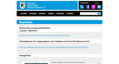 Desktop Screenshot of amateurtheater-bayern.de